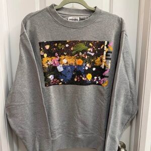 Kenzo Multicolor Floral Graphic Crewneck Sweater